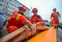 Cina: interventi dopo piogge e alluvioni causate dal tifone Dolphin (2)