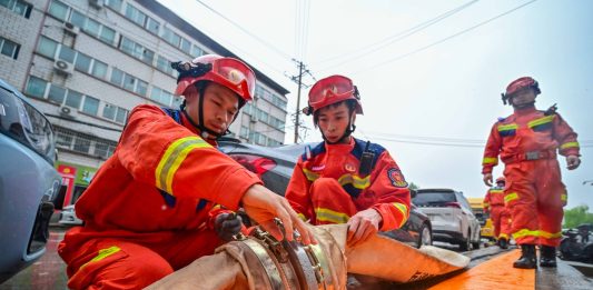 Cina: interventi dopo piogge e alluvioni causate dal tifone Dolphin (2)