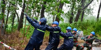 Cina: interventi dopo piogge e alluvioni causate dal tifone Dolphin (3)