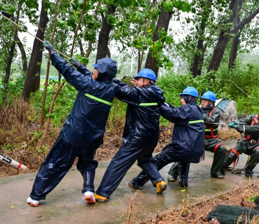 Cina: interventi dopo piogge e alluvioni causate dal tifone Dolphin (3)