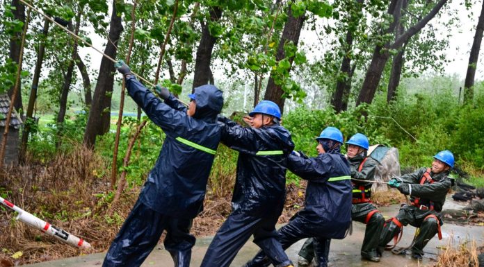 Cina: interventi dopo piogge e alluvioni causate dal tifone Dolphin (3)