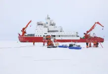 Cina: 16esima spedizione scientifica compie ricerche nel Mar Glaciale Artico (1)