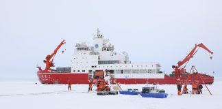 Cina: 16esima spedizione scientifica compie ricerche nel Mar Glaciale Artico (1)