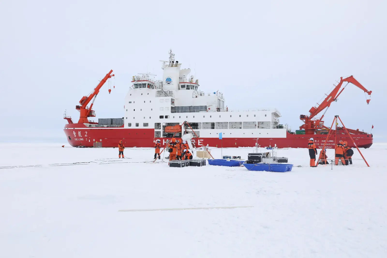 Cina: 16esima spedizione scientifica compie ricerche nel Mar Glaciale Artico (1)