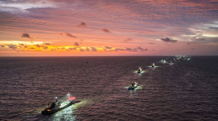Cina: pescherecci salpano verso il Mar Giallo dopo lo stop alla pesca (1)