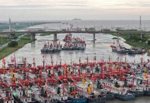 Cina: pescherecci salpano verso il Mar Giallo dopo lo stop alla pesca (3)