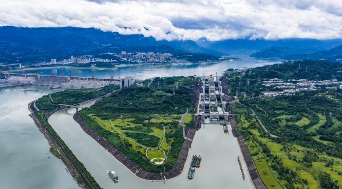 Cina: hub Tre Gole, traffico merci raggiunge 100 mln tonnellate (1)