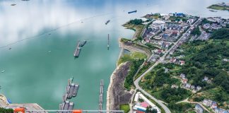 Cina: hub Tre Gole, traffico merci raggiunge 100 mln tonnellate (3)