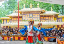 Cina: opera tibetana in scena al Festival Shoton di Lhasa (1)