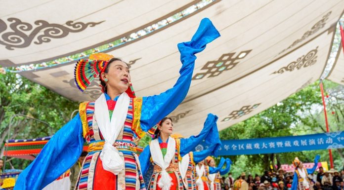Cina: opera tibetana in scena al Festival Shoton di Lhasa (3)