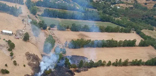 Ancora incendi in Sardegna: fiamme a Siniscola, Osilo, Serramanna e nell’Oristanese