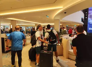 Giochi del Mediterraneo, porte aperte sulla Aroya: la nave da crociera trasformata in villaggio degli atleti / Fotogallery e Video