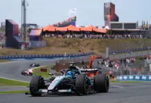 F1, Russell vince la sprint del GP d’Olanda davanti a Leclerc e Norris