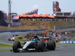 F1, Russell vince la sprint del GP d’Olanda davanti a Leclerc e Norris