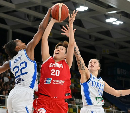 Basket femminile: la Cina soccombe all’Italia 76-88 nell’amichevole