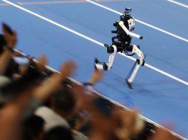 Cina: robot umanoidi si sfidano tra sport e prove di abilità (1)