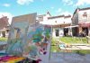 Cina: turisti dipingono i paesaggi rurali del villaggio di Likeng (1)