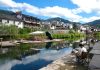 Cina: turisti dipingono i paesaggi rurali del villaggio di Likeng (2)