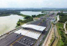 Cina: Jinan, aperto al traffico nuovo tunnel sotto il fiume Giallo (2)