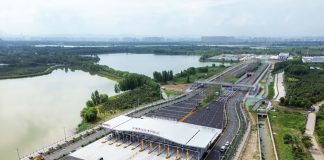 Cina: Jinan, aperto al traffico nuovo tunnel sotto il fiume Giallo (2)