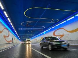 Cina: Jinan, aperto al traffico nuovo tunnel sotto il fiume Giallo (3)