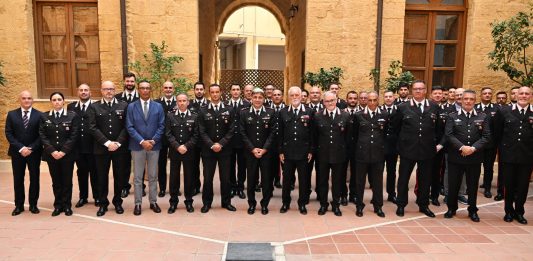 Carabinieri, il Generale Del Monaco in visita al Comando Provinciale di Agrigento