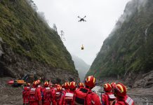 Cina: proseguono i soccorsi dopo la colata di fango a Gyirong nello Xizang (2)