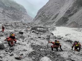 Cina: proseguono i soccorsi dopo la colata di fango a Gyirong nello Xizang (3)