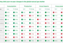 Report Snam-Igu, nel 2025 domanda record di gas a livello mondiale