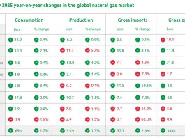 Report Snam-Igu, nel 2025 domanda record di gas a livello mondiale