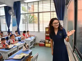 Cina: in alcune zone del Paese è iniziato il nuovo semestre scolastico (2)
