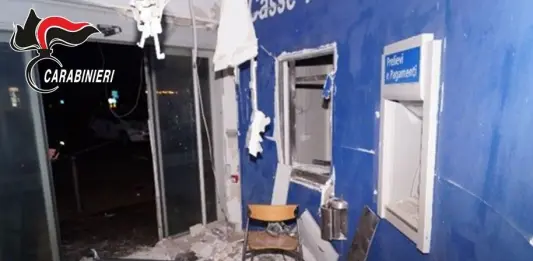 Assalti ai bancomat con la tecnica delle “marmotte” esplosive, 7 arresti nel Foggiano