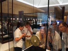 Cina-Russia: delegazione congiunta dei media visita Hangzhou (1)
