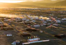 Cina: festival delle tende tra tradizioni e sport nel Sichuan (3)
