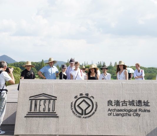 Cina-Russia: delegazione congiunta dei media visita Hangzhou (3)