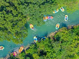 Cina: Anhui, monte Langya attira turisti con attività diurne e notturne (2)