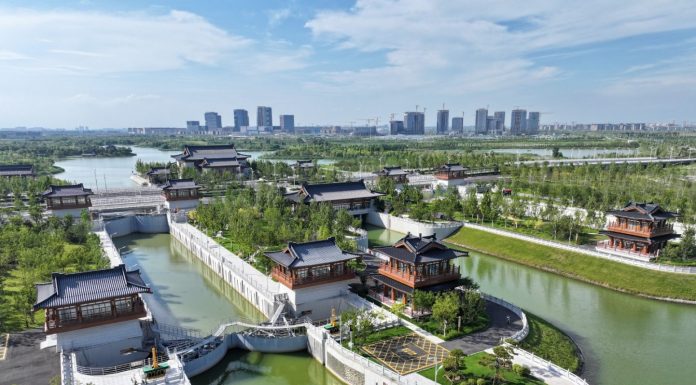 Cina: polo di Nanhe favorisce controllo di alluvioni, turismo e navigazione (1)