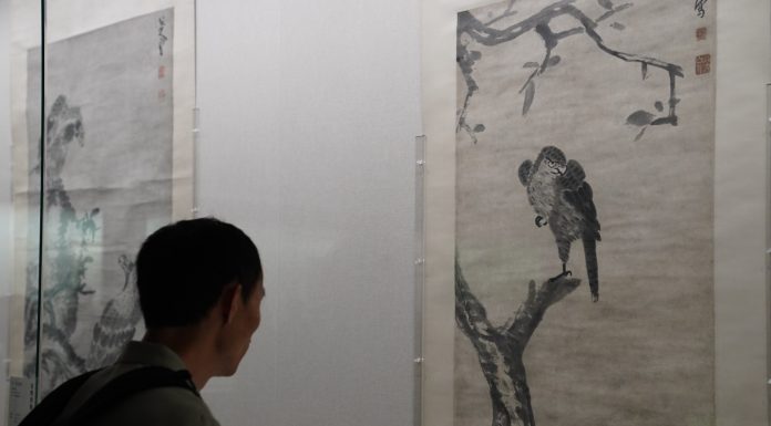 Cina: Nanchang, mostra celebra i 400 anni dalla nascita di Badashanren (2)