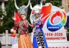 Cina: Qiannan celebra 70 anni con una parata nel Guizhou (4)
