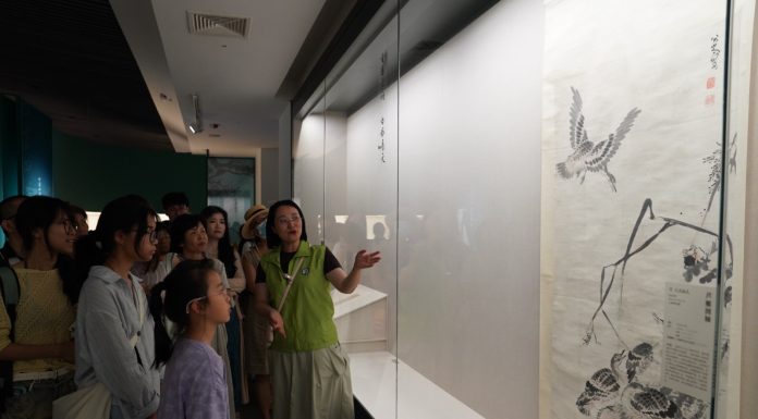 Cina: Nanchang, mostra celebra i 400 anni dalla nascita di Badashanren (3)