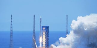 Cina: Hainan, lanciato in orbita nuovo gruppo di satelliti per internet (1)