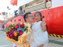 Cina: nave da ricerca KEXUE conclude missione nel Pacifico occidentale (1)