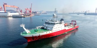 Cina: nave da ricerca KEXUE conclude missione nel Pacifico occidentale (2)