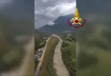 Maltempo, nel Bergamasco evacuati 250 ospiti di un campeggio