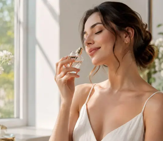 Fragranze estive per profumi: quali sono e come sceglierle ragazza annusa profumo