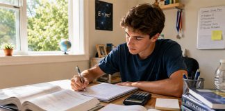 Come prepararsi in modo efficace per recuperare i debiti scolastici a settembre ragazzo che studia