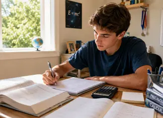 Come prepararsi in modo efficace per recuperare i debiti scolastici a settembre ragazzo che studia