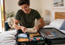 Come preparare la valigia per le vacanze in modo perfetto ragazzo prepara valigia