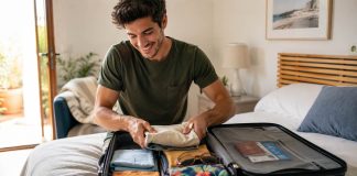 Come preparare la valigia per le vacanze in modo perfetto ragazzo prepara valigia