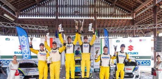 Suzuki Rally Cup, Villardi vince la gara più dura della stagione ad Alba